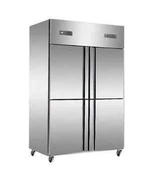 Air cooling two door upright freezer