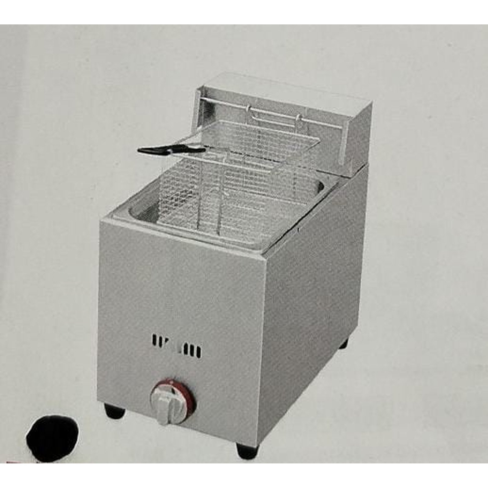 Electric single tank deep fryer  8L