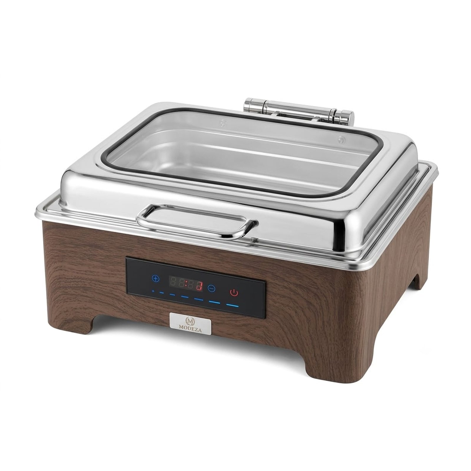 Chafing dish GN 1/2 wood finish (Electric heating) 7L