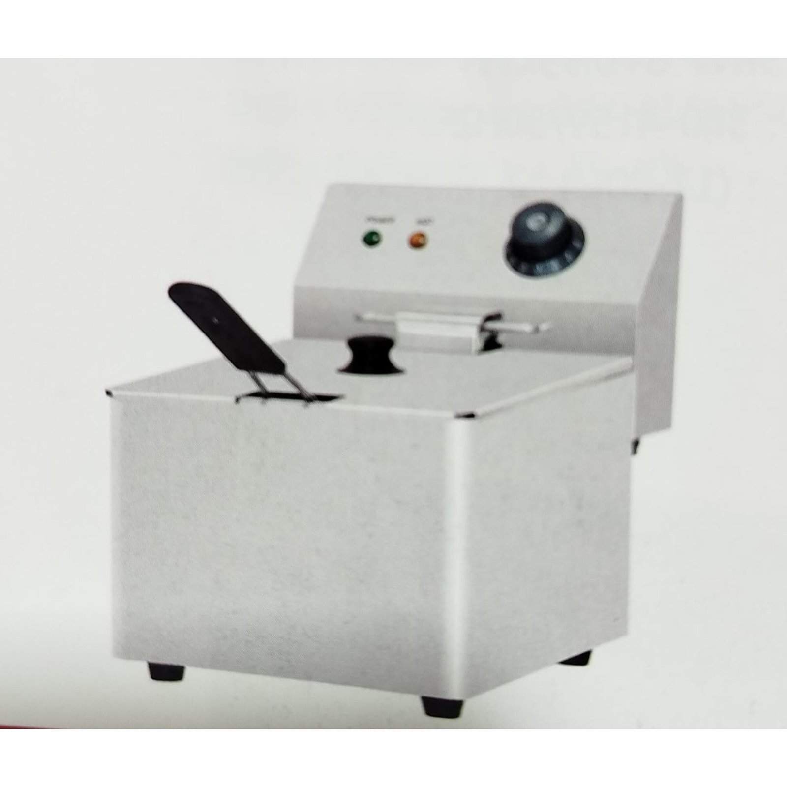 Electric single tank deep fryer 6L