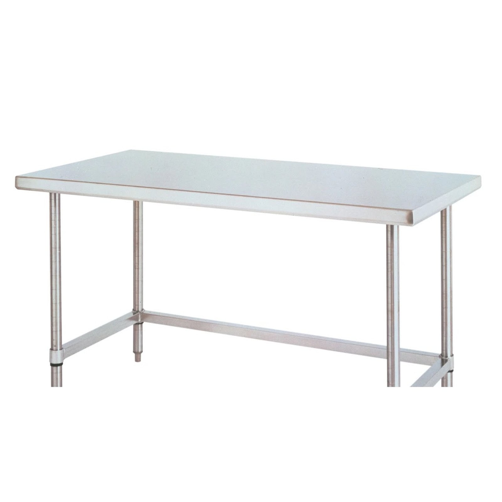 Stainless steel working table with under shelf 