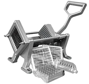 HC-03 commercial manual vegetable and potato cutter with interchangeable blades