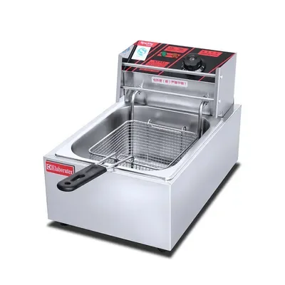 Commercial single-tank single-basket electric fryer
