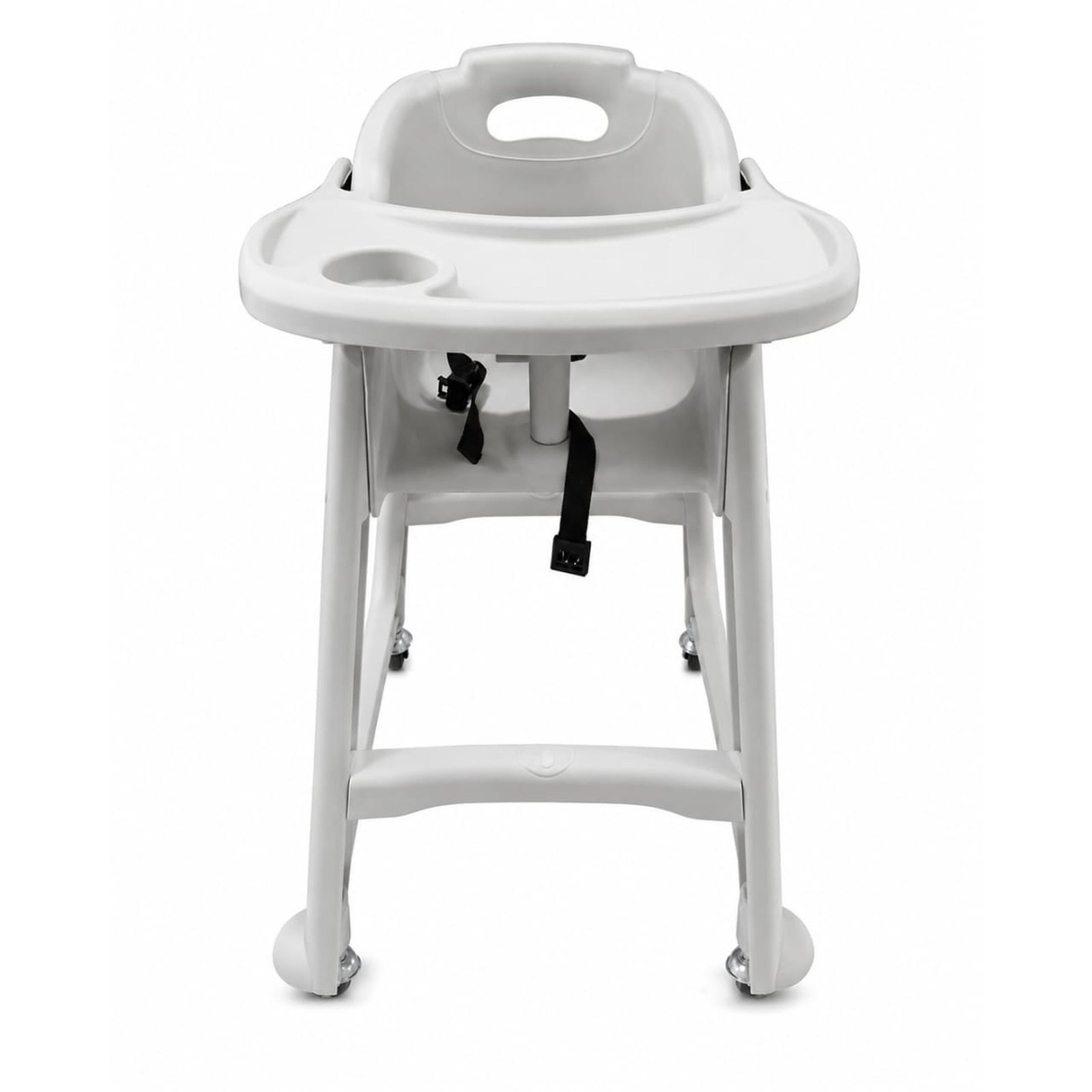 Feeding chair with wheels