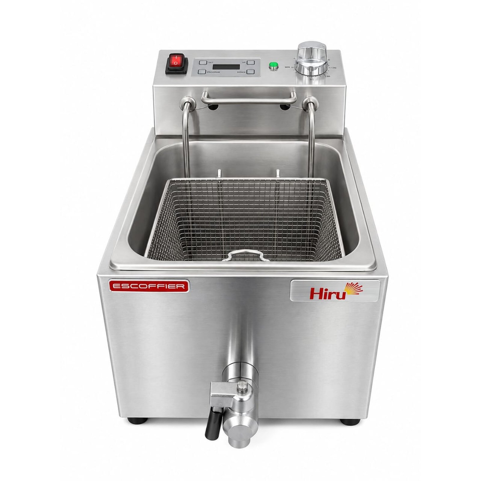 Electric single tank deep fryer 12L