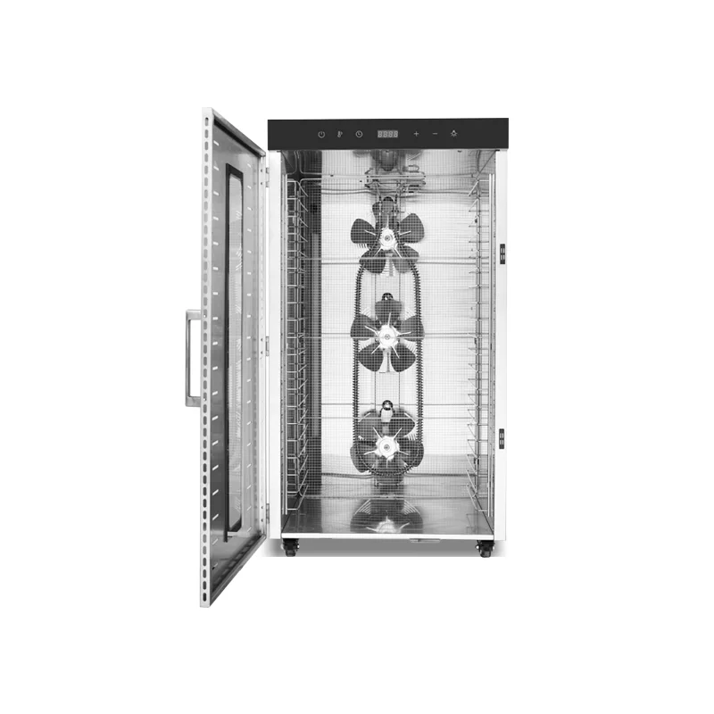 SS-20H food dehydrator internal three-fan circulation system