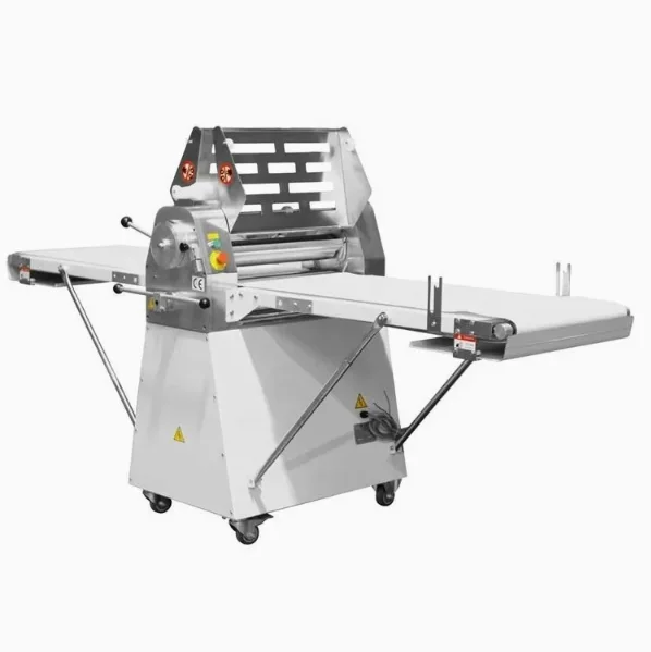 YB-LSP520 commercial reversible dough sheeter with folding conveyor tables