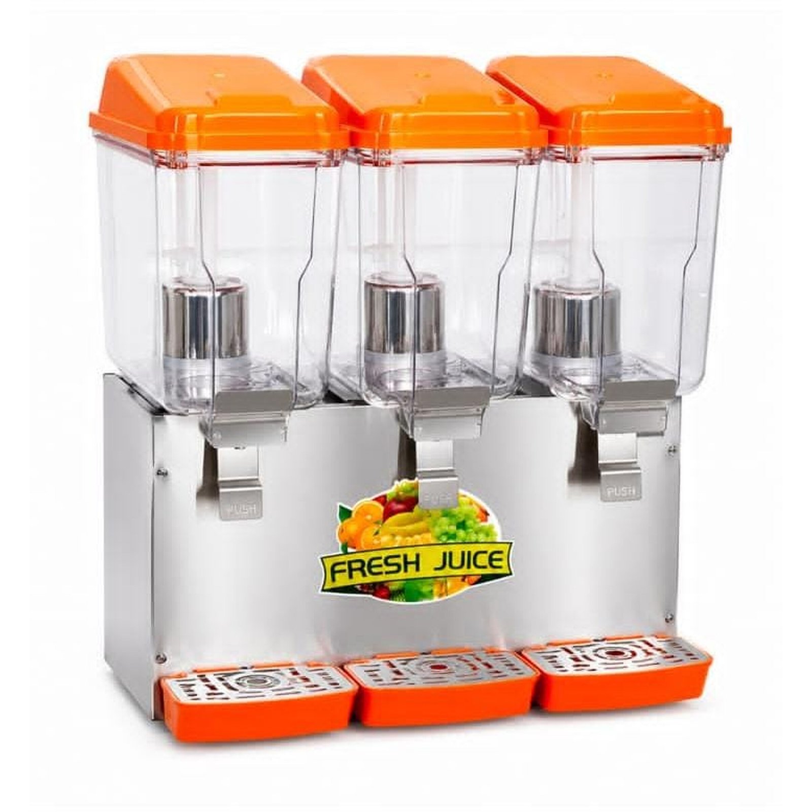 Juice dispenser with cooling (3-container 16Lx3)